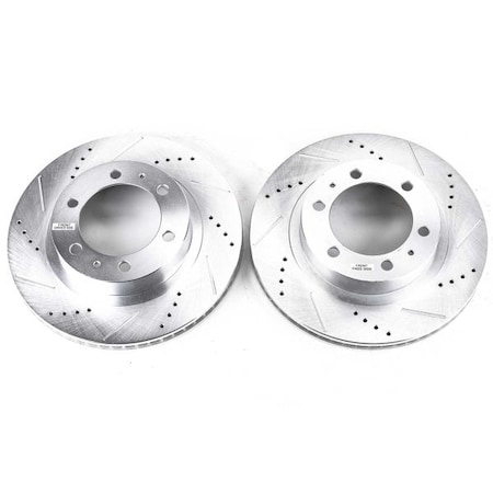 Powerstop Drilld&Slottd Rotor Pair, Jbr1121Xpr JBR1121XPR